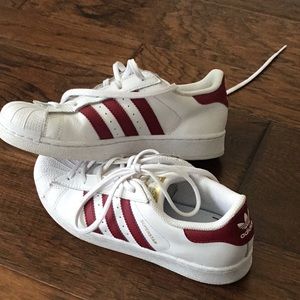 Adidas Superstars youth size 3
